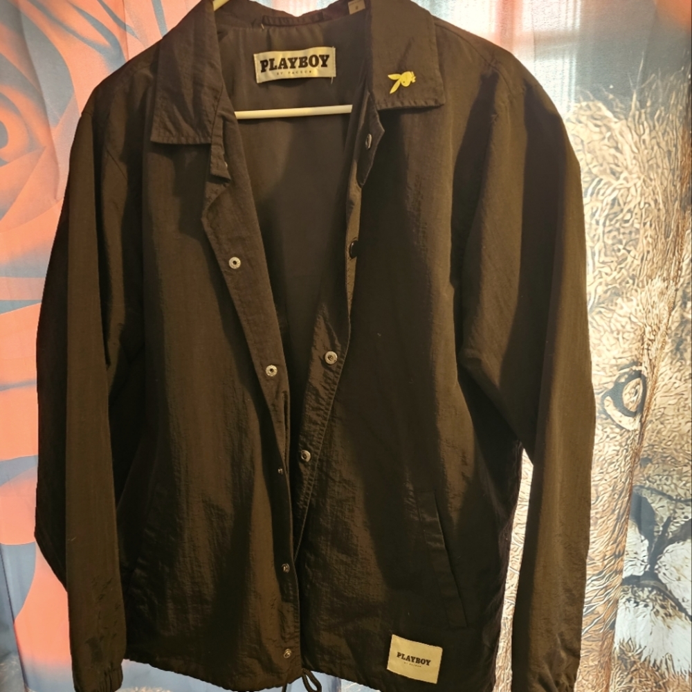 Play boy wind crew coach jacket